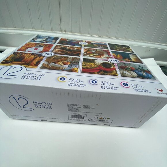 12 assorted puzzles Cardinal puzzles jigsaw - Picture 3 of 7